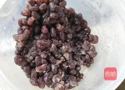 Simple red bean cake recipe 1