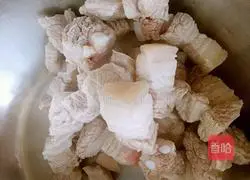 Illustration of how to make pork belly stewed with potatoes 4