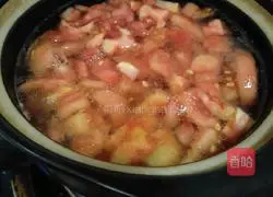 Tomato Pimple Soup Practice illustration 2