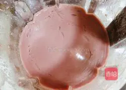 Illustration of how to make rose nectar and red bean paste 7