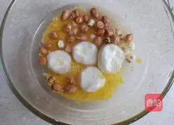 Illustration of how to make water chestnut grain rice paste 2