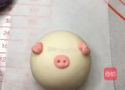 Seductive pig snack steamed buns Practice illustration 5