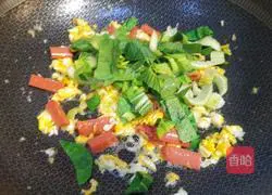 Illustration of how to make fried noodles 7