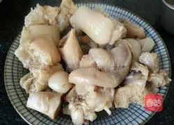 Illustration of how to make pig's trotters jelly 10