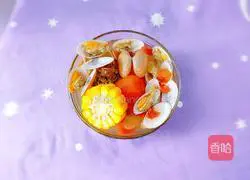 Clam, Corn, Tomato and Beef Bone Soup Recipe Illustration 14