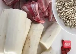 [呷BU丨Soup] Recipe for braised pork ribs with red mushroom and yam Illustration 3