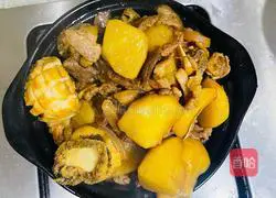 Illustration of how to make abalone and potatoes 9