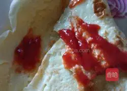 Illustration of how to make green onion pancakes 9