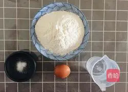 Illustration of hand-rolled noodles 1