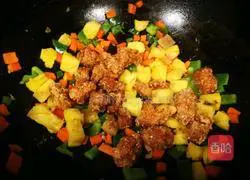 Pineapple sweet and sour pork Illustration of how to do it 8