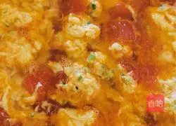 Illustration of how to make tomato and egg soup 10