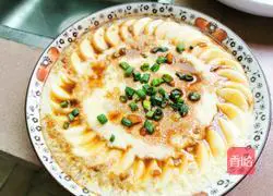 Illustration of how to make steamed tofu and eggs 7