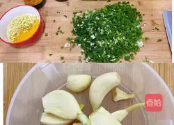 Illustration of how to make three-color dumplings stuffed with pork and radish 3