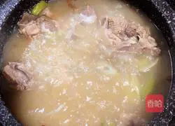Illustration of how to make healthy taro pork ribs soup 11
