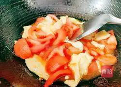 Tomato and egg meatballs Illustration of how to make soup 13