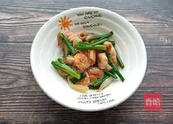 Illustration of how to make shrimps with green onions 7