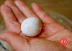 Illustration of how to make glutinous rice balls 19