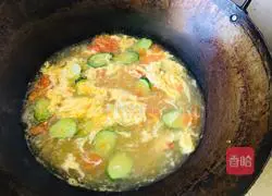 Kuaishou tomato and egg soup recipe 4