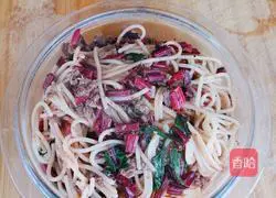 Red Beet Bolognese Pasta Recipe Illustration 10