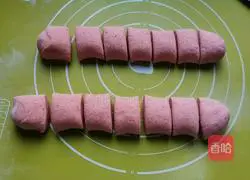 Illustration of how to make pork buns with wine grains 5