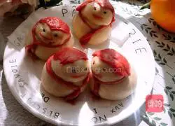 Illustration of how to make little baby steamed buns 8