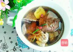 Illustration of how to make red mushroom stewed chicken 18