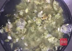 Sophora japonica soup (home cooking) recipe 8