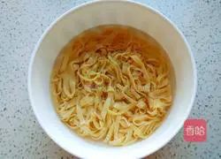 Cold salad Illustration of how to make shredded tofu 4