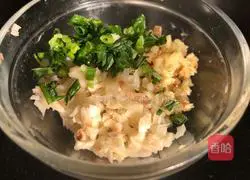 Chinese cabbage dumplings Illustration of how to do it 3