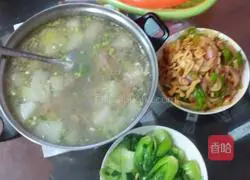 Winter Melon Bone Soup Recipe Illustration 4