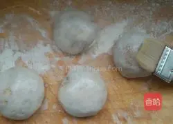 Illustration of how to make sesame pancakes 5