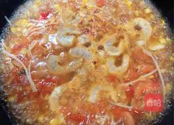 Illustration of how to make seasonal vegetable and shrimp soup 13