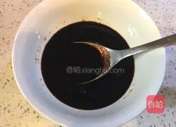 Illustration of how to make scallion oil noodles 2