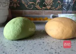 Illustration of how to make fancy custard buns 10