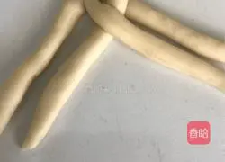 Illustration of how to make steamed bread (four-braid technique) 6