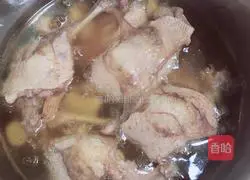 Illustration of how to make curry duck leg noodles 5