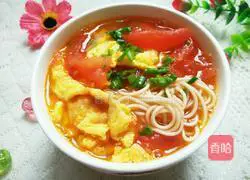 Illustration of how to make tomato and egg noodles 14