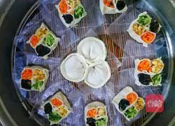 Illustration of how to make delicious Sixi dumplings 18