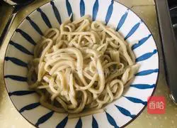 Illustration of how to make mutton and buckwheat noodles 13