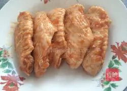 Illustration of grilled chicken wings 5