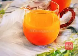 Illustration of how to make apple carrot juice (cooked drink) 10