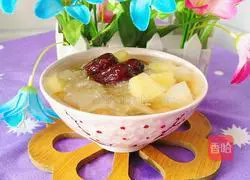 Apple, Snow Pear and Tremella Soup Recipe Illustration 13