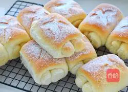 Milk bread rolls (medium seeding method) illustration 13