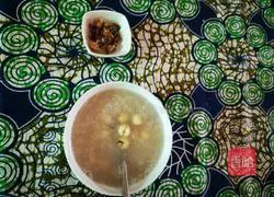 Illustration of how to make glutinous rice and lotus seed soup 8