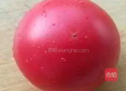 Illustration of how to make tomato and egg soup 1