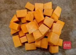 Illustration of how to make red date, pumpkin and white fungus soup 6