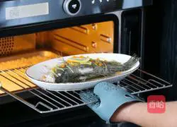 Illustration of steamed sea bass 7