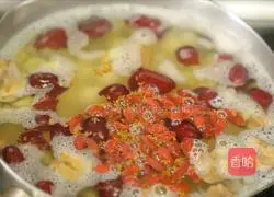 Fruit Creative Dish#Fruit Yuanzi Soup Recipe Illustration 6