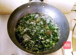 Shopee Spinach and Egg Soup Recipe Illustration 9