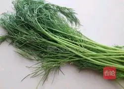Illustration of how to make scallion oil, fennel and peanuts 2
